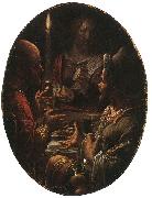 Joachim Wtewael Supper at Emmaus oil painting